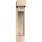 Ekena Millwork Imperial Block Smooth Bracket w/ Offset Brace, Douglas Fir, 5 1/2"W x 18"D x 26"H BKT0604X18X26IMP05SDF - alternate 3